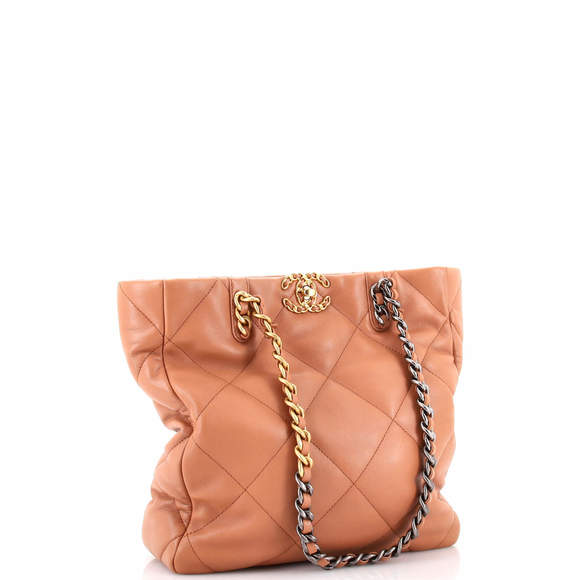 Chanel Medium 19 Shopping Bag Quilted Leather - Picture 2 of 5